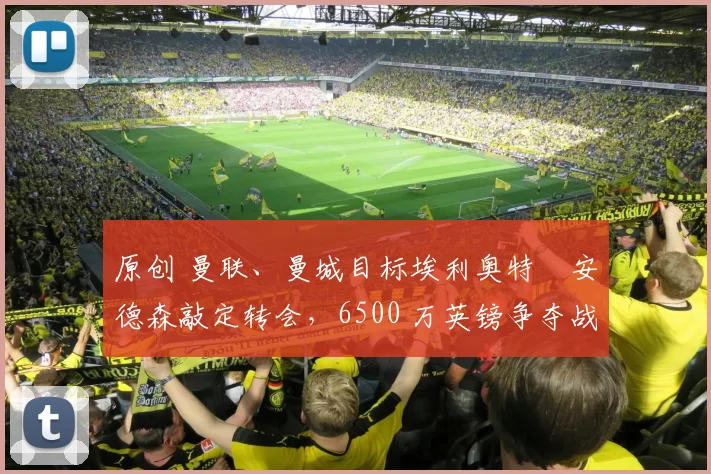 原创 曼联、曼城目标埃利奥特・安德森敲定转会，6500 万英镑争夺战「尘埃落定」