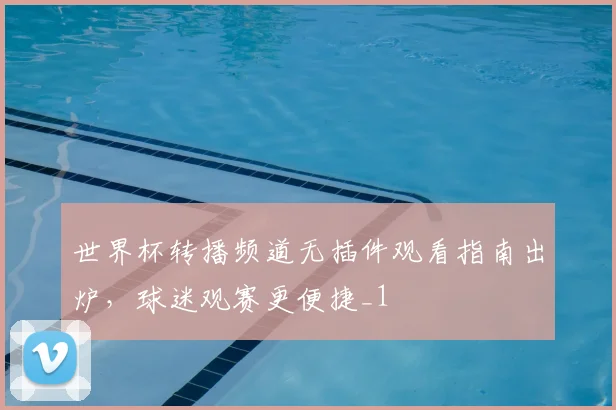 世界杯转播频道无插件观看指南出炉,球迷观赛更便捷_1